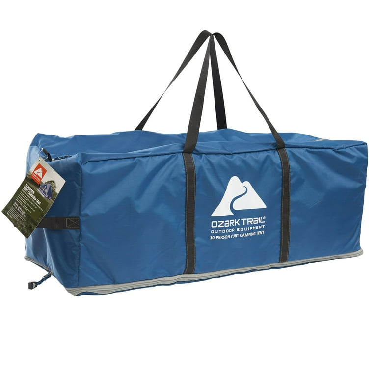 Ozark Trail Crystal Caverns 10-Person Festival Tent with two
