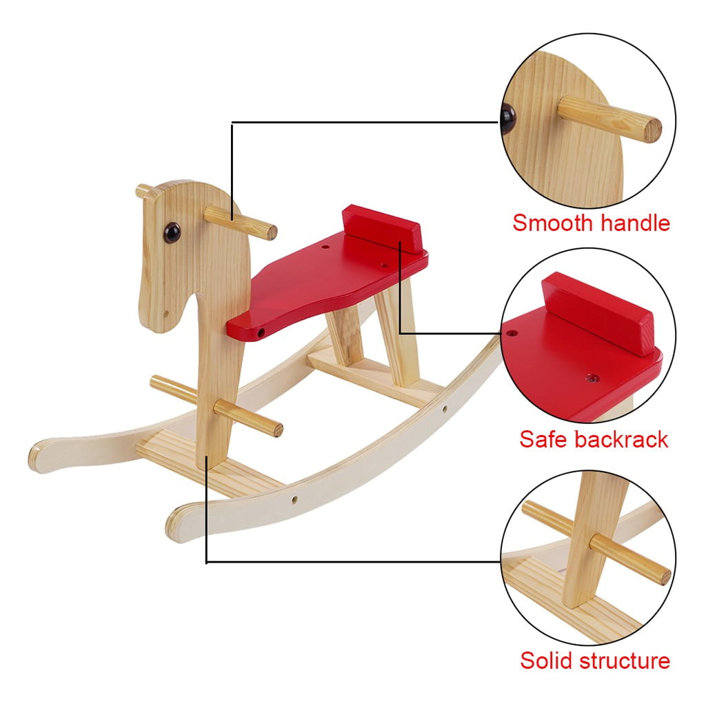 wooden ride on toys for 1 year olds