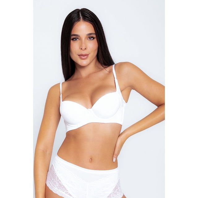 Brassier Copas Microfibra (DB07L4) blanco 32 Diane & Geordi Colombia DB07L4