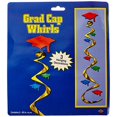 thumbnail image 3 of Beistle Chapeau de Graduation Tourbillons Suspendus, 30 Pouces, Multicolore, 3 of 3