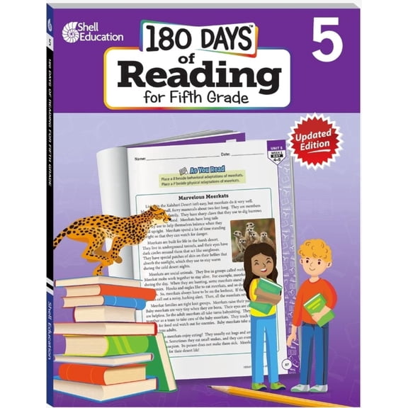 180 Days™: Reading for Fifth Grade, 2nd Edition : Practice, Assess, Diagnose (Edition 2) (Paperback)