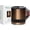 Copper, variant on Elemental Recess Lowball Tumbler, 10oz Triple Wall Stainless Steel Cup with Non-Shattered Tritan Lid, Insulated Whiskey Glass, Insulated Coffee Tumbler Mug for Hot & Cold Drinks - Copper