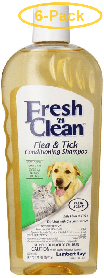 fresh n clean flea and tick shampoo