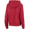 thumbnail image 3 of Women's Colosseum Crimson Indiana Hoosiers Loud and Proud Pullover Hoodie, 3 of 3