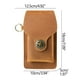 thumbnail image 3 of Xihbxyly Bolsa de Cuero para Teléfono Móvil, Riñonera para Deportes Al Aire Libre, Piel de Vacuno Resistente, Cierre de Seguridad con Clip para Cinturón, Bolsillo Multiusos, Ideal para Senderismo, Ru, 3 of 7