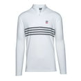 thumbnail image 2 of Men's Levelwear White USMNT Asher Quarter-Zip Pullover Top, 2 of 3