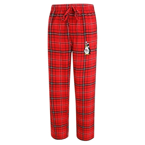 Men's Concepts Sport Red/Black Youngstown State Penguins Ultimate Flannel Pants