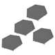 thumbnail image 1 of Escalones Para Exteriores, 4pcs Hexágono Para El Hogar, Jardín, Adoquines Para Caminos, Escalones Decorativos Con 24 Estacas Para El Suelo, Para Pasarela De Jardín, Patio De, 1 of 7