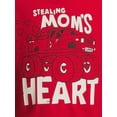 thumbnail image 4 of Wonder Nation Valentine's Day Toddler Short Sleeve Graphic Tee, Sizes 12M-5T, 4 of 5