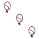 thumbnail image 4 of Cordón para teléfono móvil Matsuzay correa cruzada ajustable color Vino rojo, 4 of 6