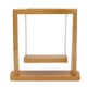thumbnail image 1 of Mini columpio de madera 1:12, muebles de escena en miniatura, modelo de casa de muñecas, accesorio para mayores de 3 años, 1 of 9