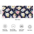 thumbnail image 3 of Pioneer Flower Floral Print Pattern Bathroom Rugs Mat, Non Slip Microfiber Bathroom Rug with Rubber Backing, Soft Mats for Bathroom Floor Tub Shower, 24"x60", 3 of 5