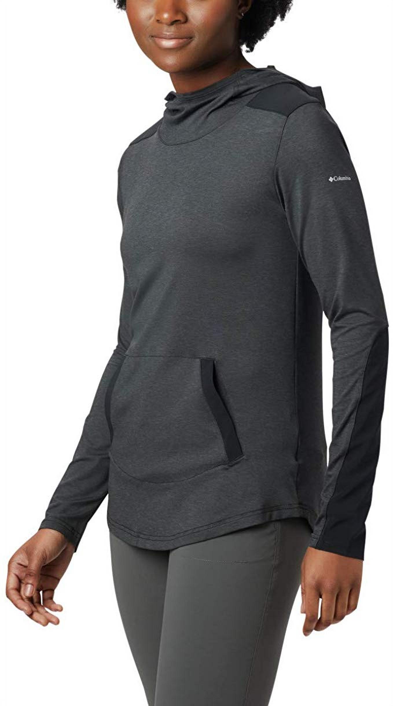 Contrast-Patch Hoodie Black 