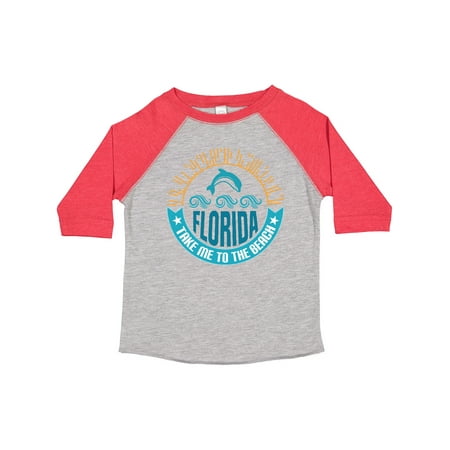 

Inktastic Florida Vacation Take Me to the Beach Gift Toddler Boy or Toddler Girl T-Shirt