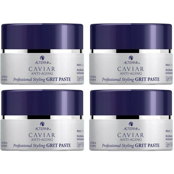 Alterna Caviar Anti-Aging Style Grit Flexible Texturizing Paste 1.85 oz 4 PK