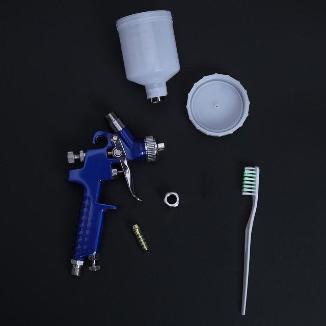 H-2000 HVLP boquilla pistolas de pintura de aire aerógrafo herramientas eléctricas para coche (0,8mm) Ndcxsfigh Accesorios para autos y motos