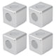 thumbnail image 2 of Bloque de Conexión de Ángulo Derecho de 4 Piezas Perfiles de Aluminio Perfiles de Ajuste de Suministros Industriales para 2020/3030/4040 Escenas Adecuadas, 2 of 7