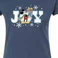 thumbnail image 3 of Disney - Joy Mickey - Juniors Fitted Graphic T-Shirt, 3 of 5