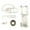 White, variant on Steering Wheel Precised Control Multi Platform Compatibility for T4