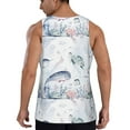 thumbnail image 2 of Sigee Sea Animals for Men's Workout Tank Top, Athletic Gym Sleeveless Shirt - Quick Dry, Lightweight, Breathable 4X-Large, 2 of 9
