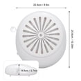 thumbnail image 2 of Aspiradora de polvo para uñas de 60W, diseño de toronja, enchufe eléctrico, color blanco, compatible con estándares estadounidenses, ideal para salones de belleza., 2 of 6