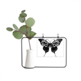 thumbnail image 1 of with Rose Wings Metal Picture Frame Cerac Vase Decor, 1 of 3