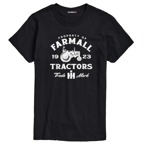 Case IH - Property Of Farmall Tractors - Men's Short Sleeve Graphic T-Shirt