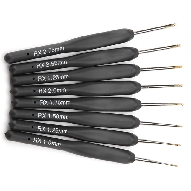 Hilitand Crochet Hook Set, Soft Crochet Hook, For Heavy Line Beginner Girlfriend Mom Thin Line