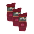 thumbnail image 2 of 3 Pairs Kids Thermal Socks | THMO | Ribbed Soft Top Fleece Fluffy Inner Warm Socks for Boys & Girls, 2 of 2
