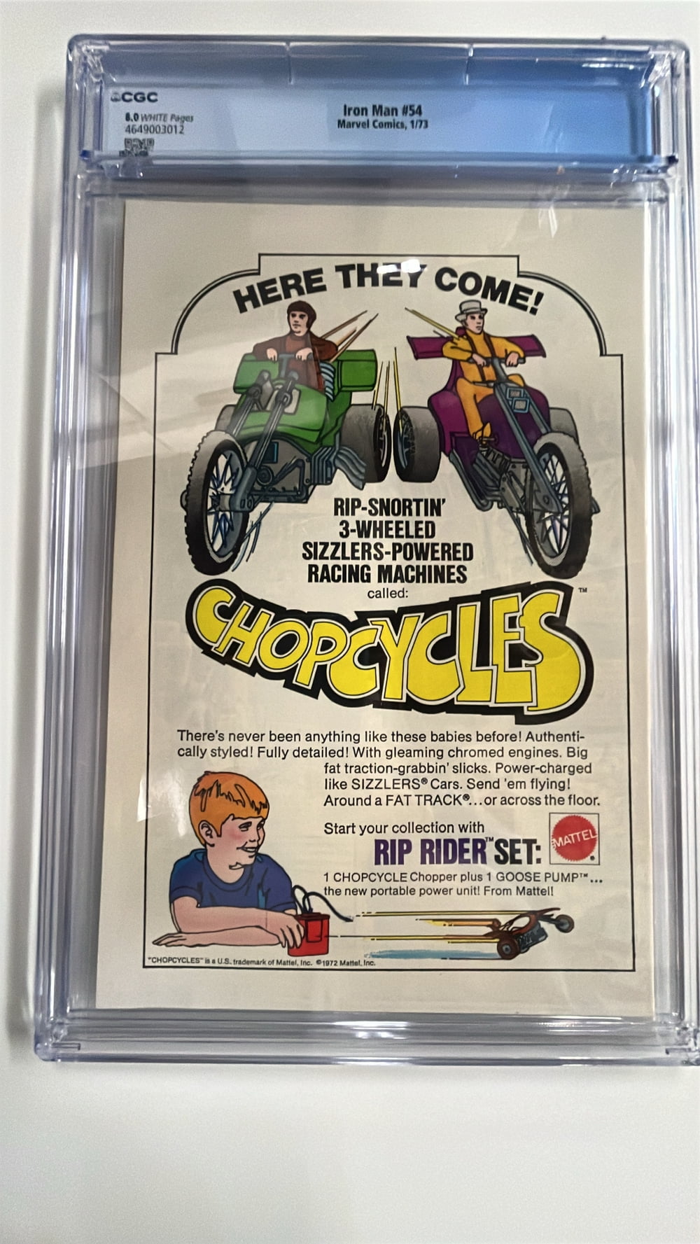 Iron Man #54 - CGC 8 Comic Book