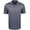 Cool Grey/Charcoal, variant on Golf Gingham Print Polo Cobalt/Tranquil Blue Large