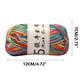 thumbnail image 3 of Fiudx Lana de Bebé Tejida a Mano, Hilo de Algodón Suave Degradado, 50 G, Hilo para Manualidades, 325 M de Largo, Ideal para Crochet, Punto, Muñecas, Bolsos, Suéteres y Bufandas. Ideal para Todas Las, 3 of 6