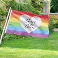 thumbnail image 3 of Drapeau en Polyester pour le Mois de la Fierté LGBT, Ornement Portable d'Extérieur pour Fête Extérieure, 3 of 9