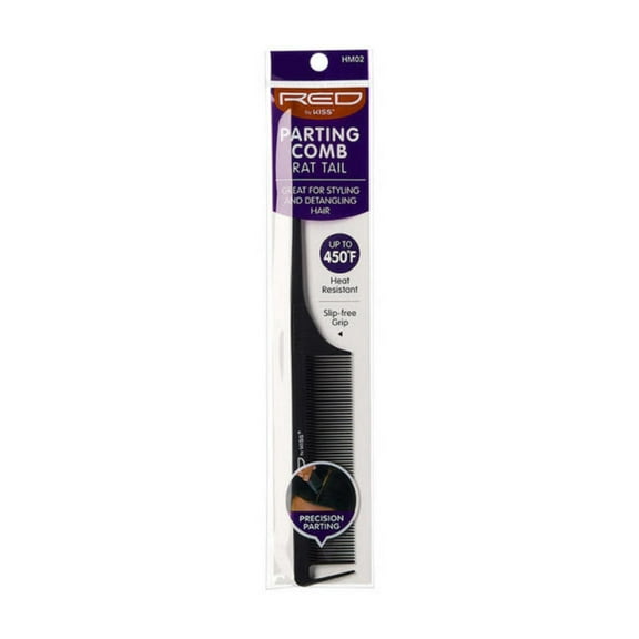 Heat Resistant Parting Rat Tail Comb