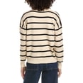 thumbnail image 2 of Madison Miles womens  Knit Polo Sweater, m, Tan, 2 of 3