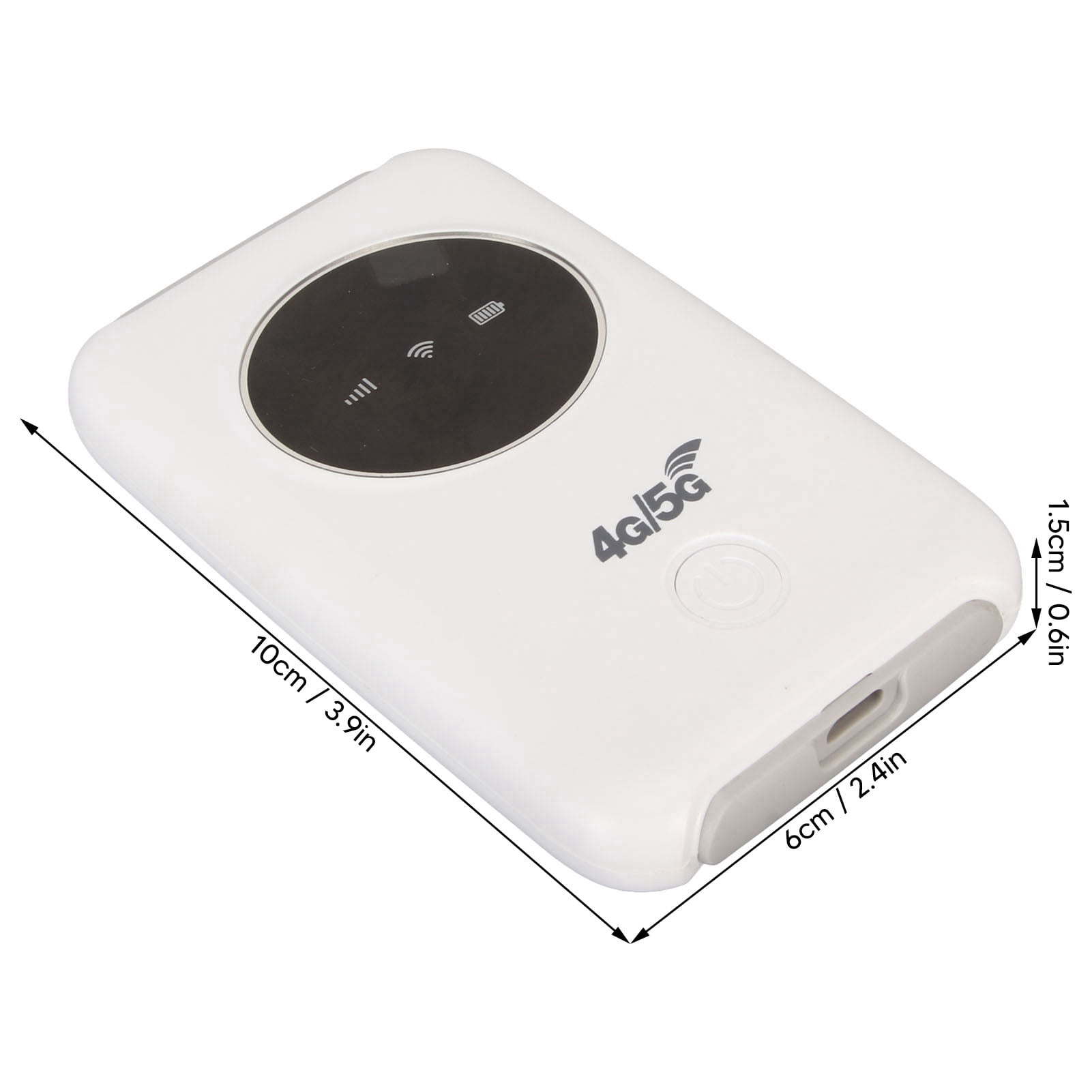 Portable 4G WiFi Router, Fast 150Mbps, Supports 10 Users, USB Powered, Ideal For Home  Office