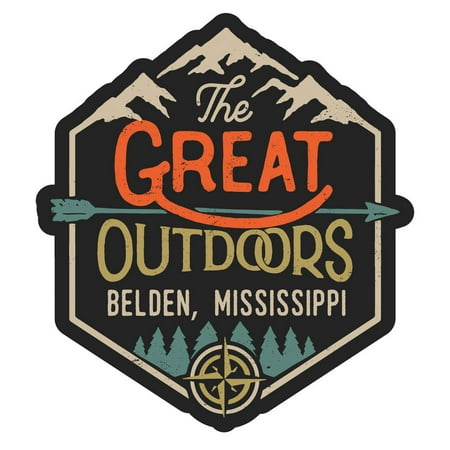 

Belden Mississippi The Great Outdoors Design 4-Inch Fridge Magnet