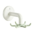 thumbnail image 2 of Suction Cup Hooks Kitchen Utensil Hanger 360°Rotatable Claw Kitchen Hooks Strong Adhesive Punch Wall Mount Sundries Organizer Space Saving Utensil Rack for Kitchen Bathroom Cabinet, 2 of 6
