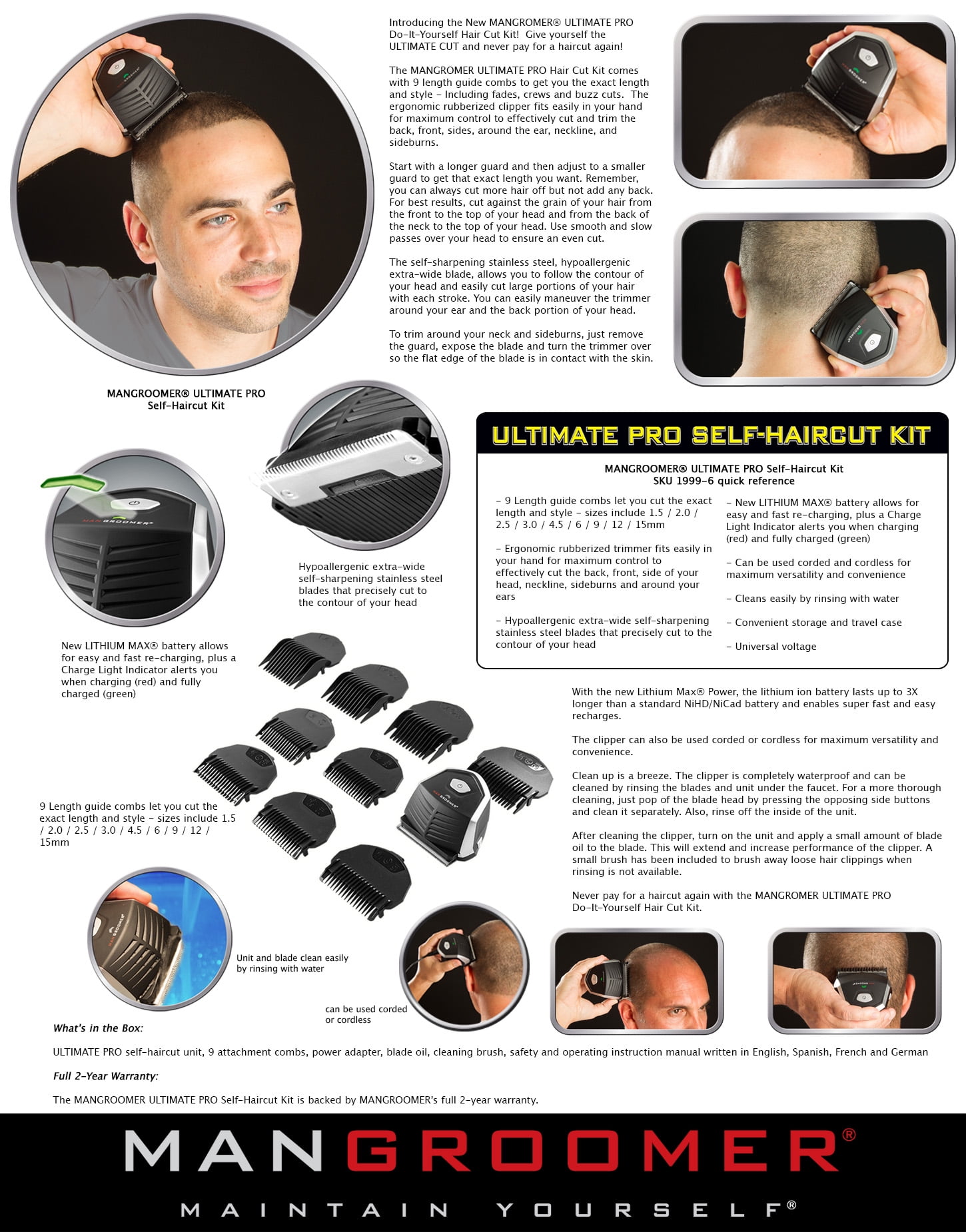 mangroomer self haircut