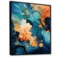 thumbnail image 2 of Designart "The Whimsy Of Lakes And Rivers In Waterscapes I" Landscape Lake River Floater Framed Wall Art Prints, 2 of 5