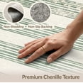 thumbnail image 6 of ODIKA Vintage Striped Distressed Faded Banded Border Retro Farmhouse for Playroom, Bedroom, Reading Nook, Pet Friendly & Kids Safe Play, 6 of 7