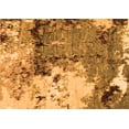 thumbnail image 1 of Ahgly Company Indoor Rectangle Abstract Orange Modern Area Rugs, 5' x 7', 1 of 4