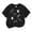 Black, variant on Girls Short Sleeve Shirts Halloween Sequin Pumpkin Printed T-Shirts Fall Halloween Outfits (White 12-13 Years)