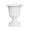 A, variant on KGJQ Flower Urn Planter, Plastic Plant Pot White Small Flower Urn, Elegant Retro Flowerpot for Indoor Table Decor