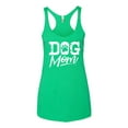 thumbnail image 2 of Wild Bobby Dog Mom Dog Lover Women Tri-Blend Racerback Tank Top Envy Medium, 2 of 5