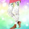 thumbnail image 2 of Lorytime Women Mardi Gras Leggings Patterns Carnival Trousers Butt Lifting Vacation Tights Pants Sports Clothes, 2 of 5