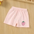 thumbnail image 2 of JUMEYU Cute Shorts for Little Girls Baby Boys Girls One Pack Athletic Shorts Cotton with Drawstring 3 6 Months (D,3-6 Months), 2 of 4