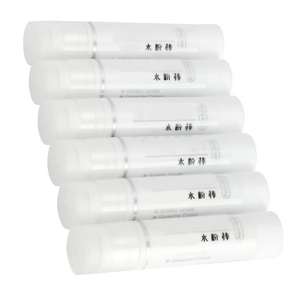 Paint Sticks, Crayon Kits Safe Drawing Tools White Paint Crayons, for Artists Kids
