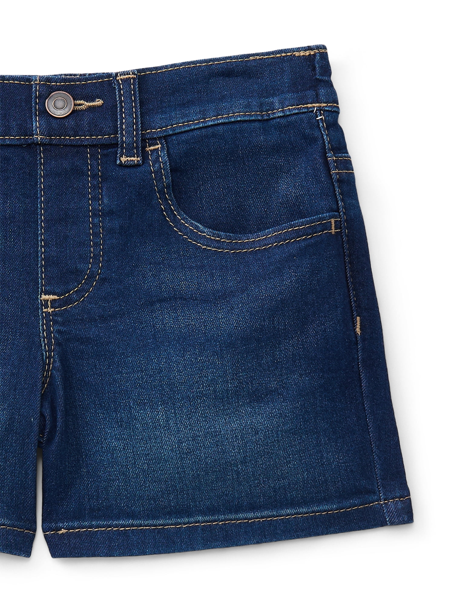 Wonder Nation Girls Denim Short, Sizes 4-18 & Plus