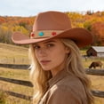 thumbnail image 2 of Chapeau de Cowboy Style Western pour Usage Quotidien à la Maison avec Design Classique et Attrait Intemporel, 2 of 5